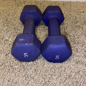 5lbs dumbbell - purple